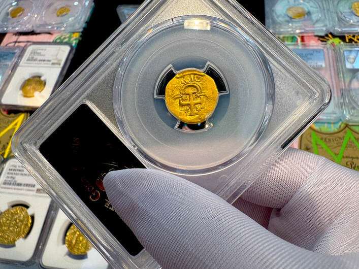 Spain 1 Escudo 1610 "Full Date" PCGS 45