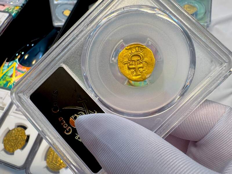 Spain 1 Escudo 1610 "Full Date" PCGS 45 9