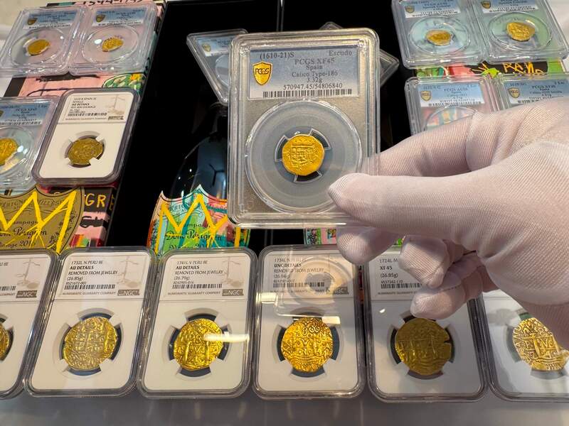 Spain 1 Escudo 1610 "Full Date" PCGS 45 27