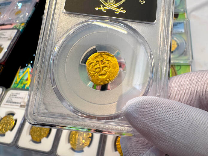 Spain 1 Escudo 1598-1621 Shipwreck coins 5