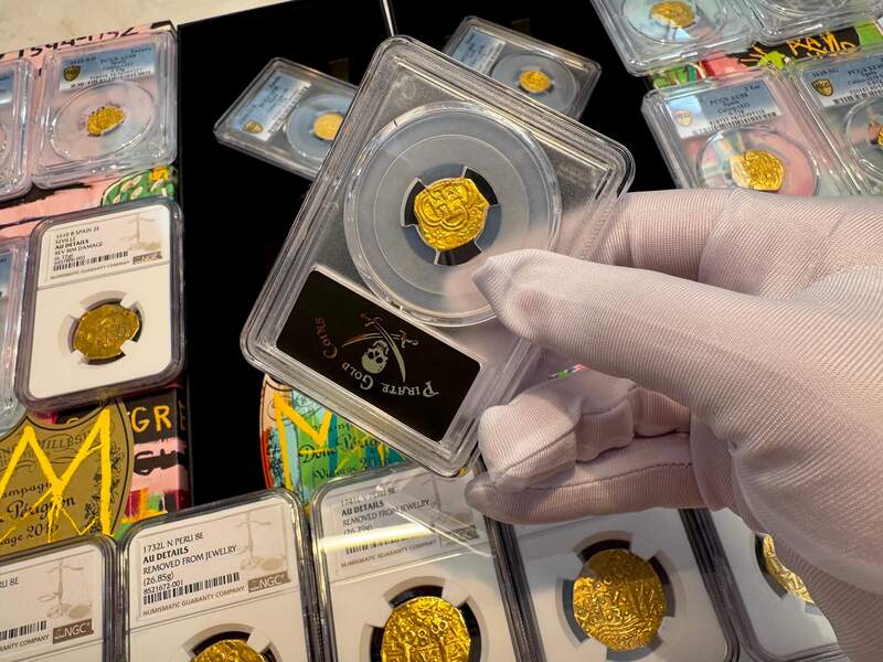 Spain 1 Escudo 161o-21 "Full Crown" PCGS 53 14