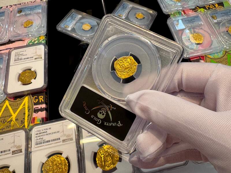 Spain 1 Escudo 161o-21 "Full Crown" PCGS 53 9