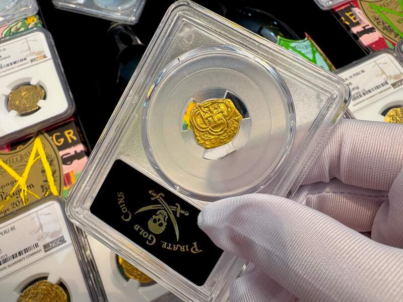 Spain 1 Escudo 161o-21 "Full Crown" PCGS 53 6