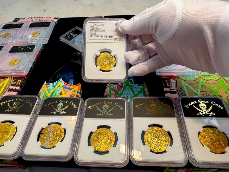 Spain 2 Escudos 1610 "Full Date" NGC AU 8