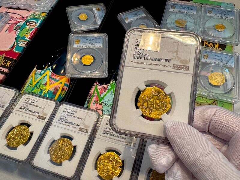 Spain 2 Escudos 1610 "Full Date" NGC AU 24