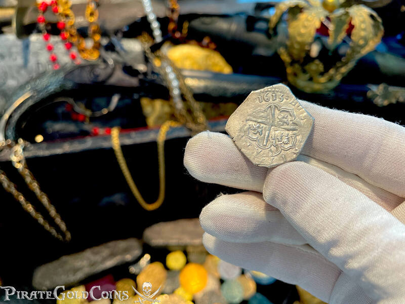 Spain 2 Reales 1613 "Full 4 Digit Date!" RAW 7