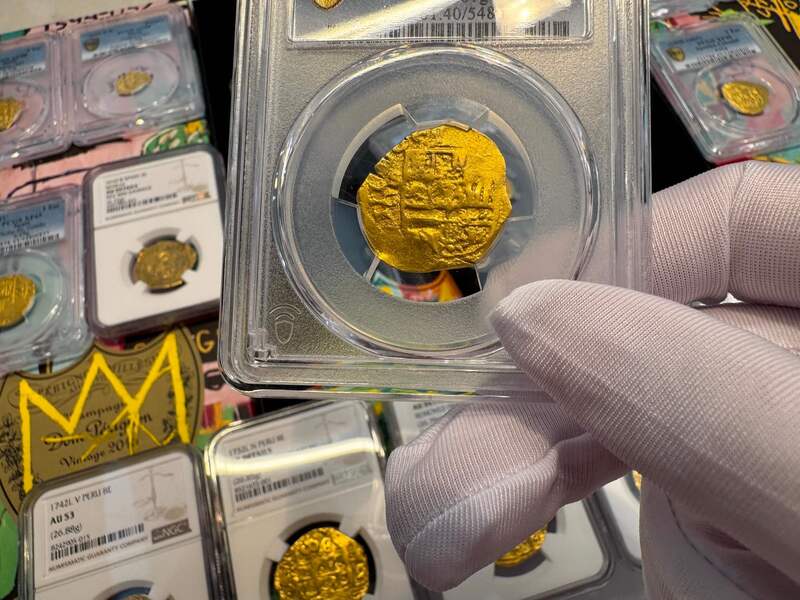 Spain 2 Escudos 1619 "Philip III" PCGS 40 6