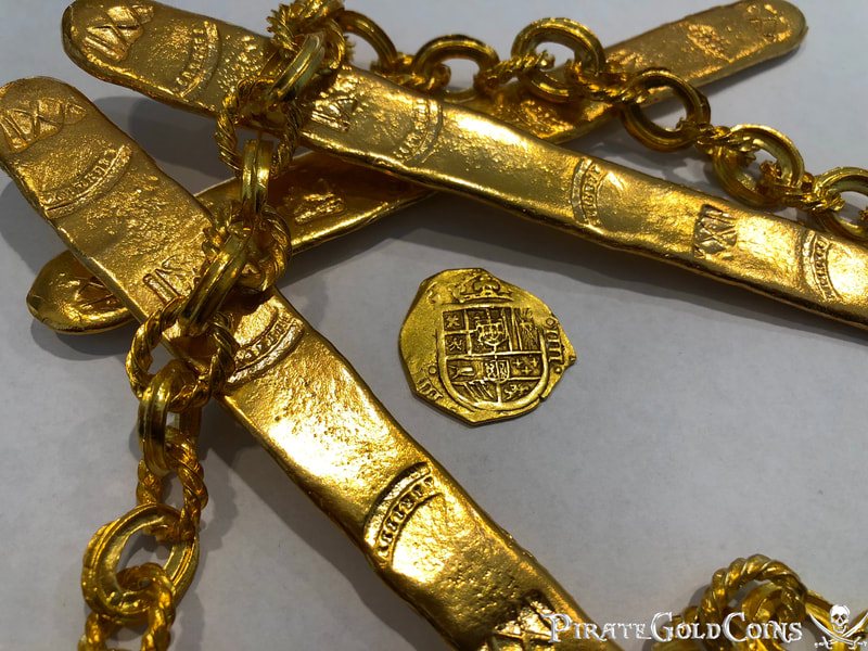 Spain 4 Escudos 1556-98 Raw Perfect for Necklace Pendant Pirate Gold Coins 3