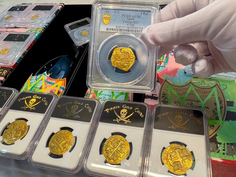 Spain 2 Escudos 1622 "Year of the Atocha" PCGS 58 3