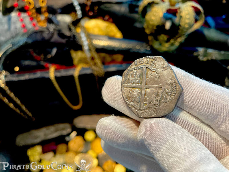 Spain 4 Reales 1622 "Year of the Atocha! Full 4 Digit Date!" RAW 4