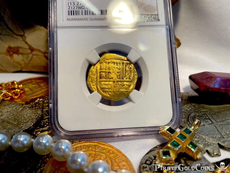 Spain 4 Escudos 1630-47 "Brute Style" NGC 40 7