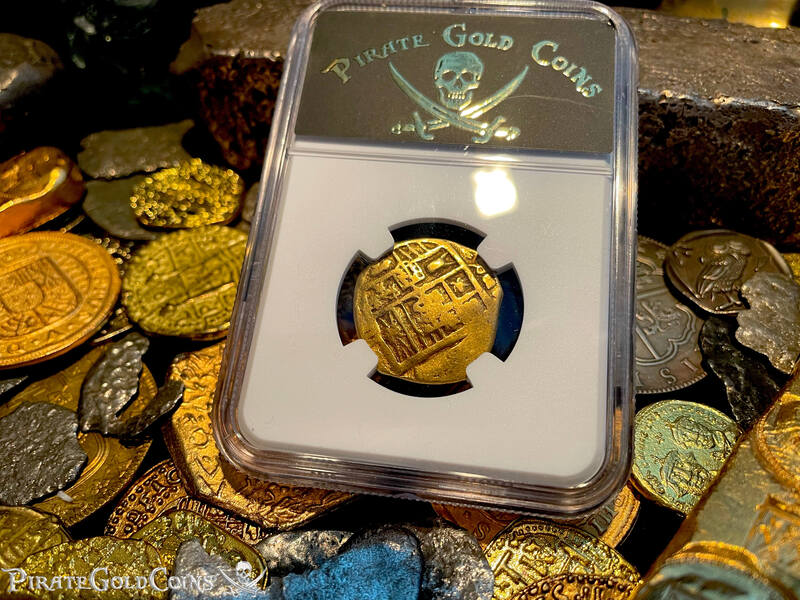 Spain 4 Escudos 1630-47 "Brute Style" NGC 45 8