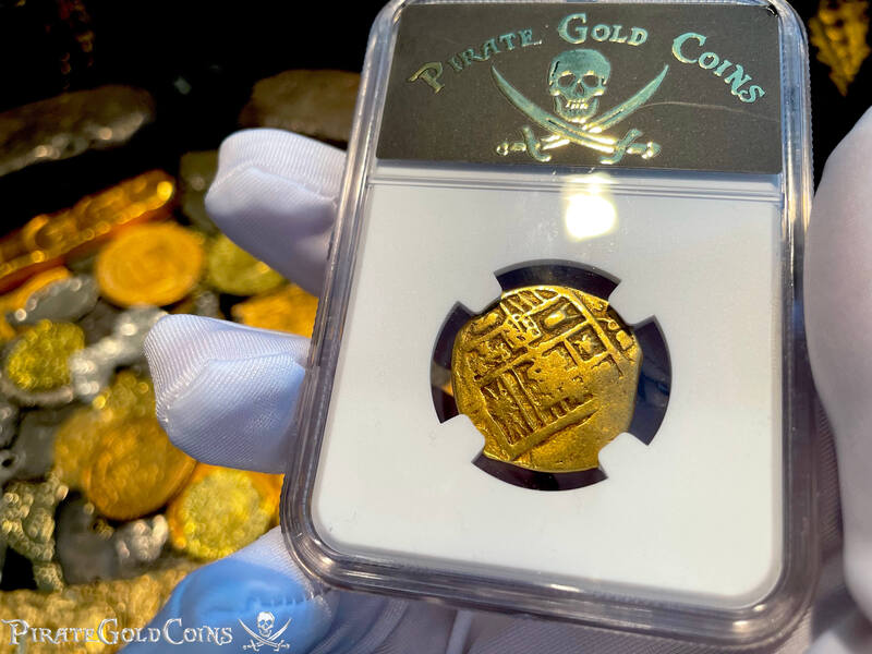 Spain 4 Escudos 1630-47 "Brute Style" NGC 45 12