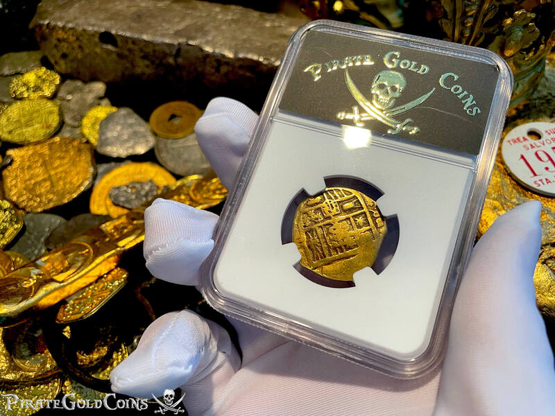 Spain 4 Escudos 1630-47 "Brute Style" NGC 45 15