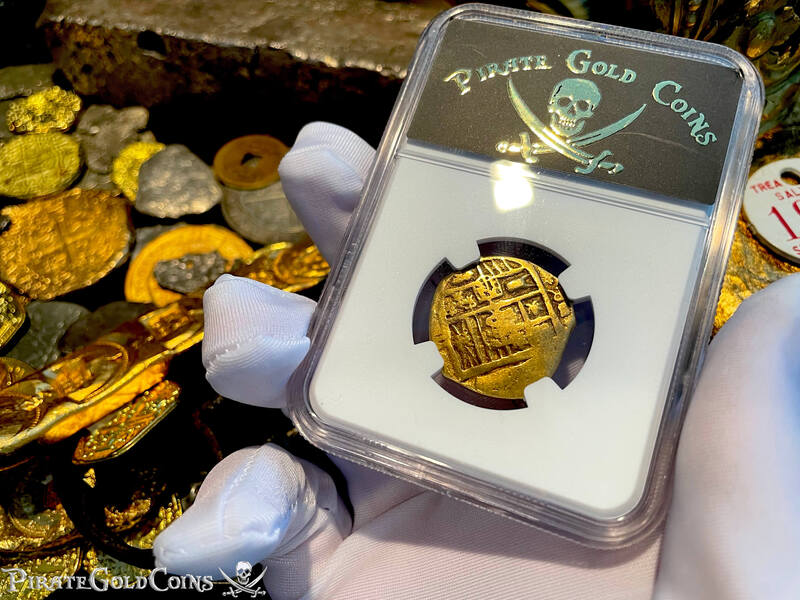 Spain 4 Escudos 1630-47 "Brute Style" NGC 45 16