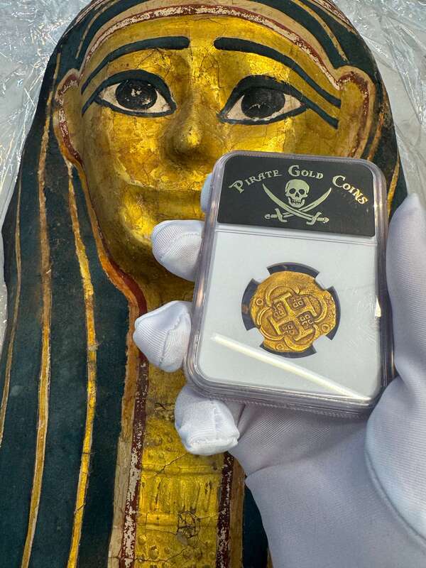 Spain 4 Escudos 1630-47 "Brute Style" NGC 58 2