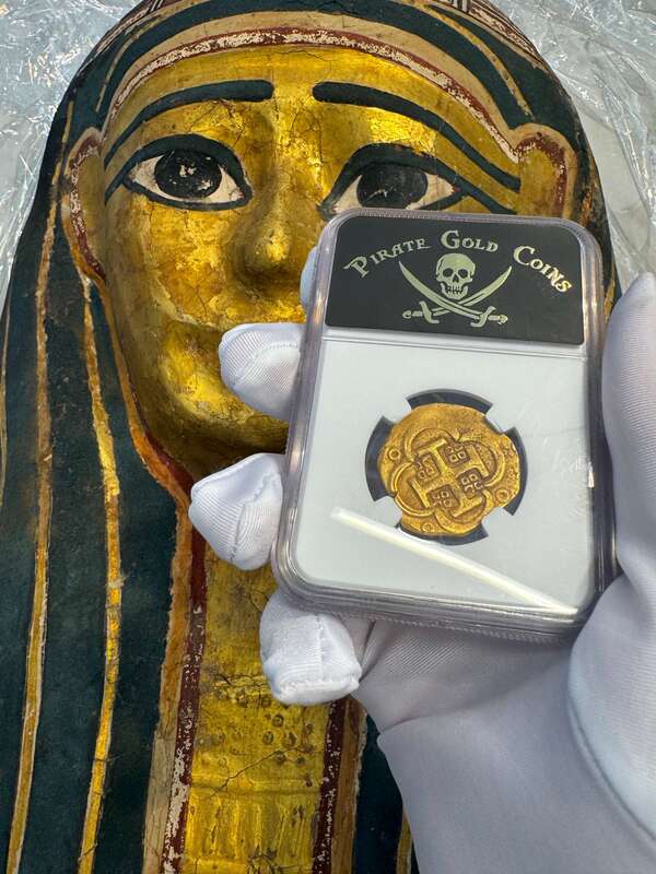 Spain 4 Escudos 1630-47 "Brute Style" NGC 58 3