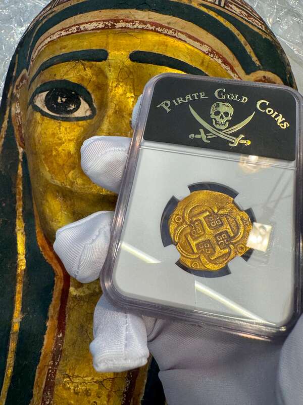 Spain 4 Escudos 1630-47 "Brute Style" NGC 58 5