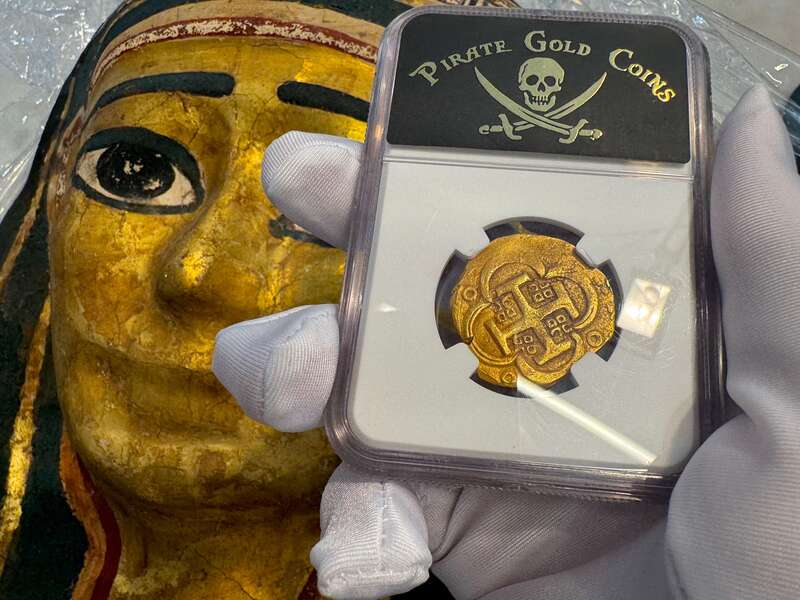 Spain 4 Escudos 1630-47 "Brute Style" NGC 58 7