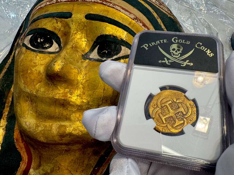 Spain 4 Escudos 1630-47 "Brute Style" NGC 58