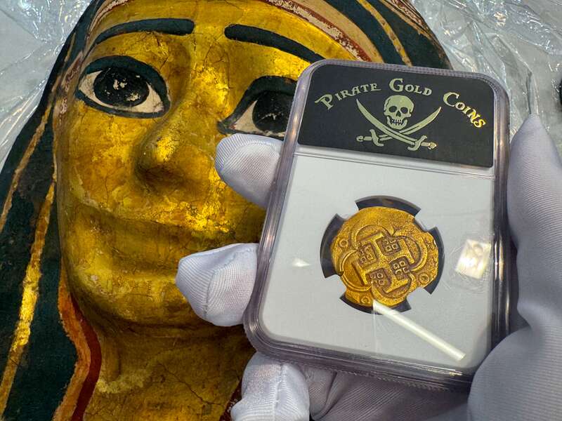 Spain 4 Escudos 1630-47 "Brute Style" NGC 58 8