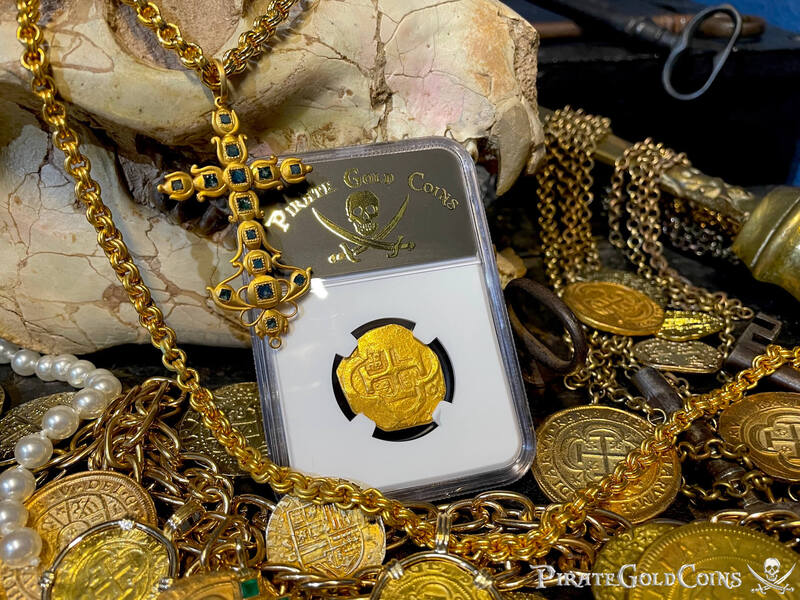 Spain 4 Escudos 1630-47 "Brute Style" NGC 61 14