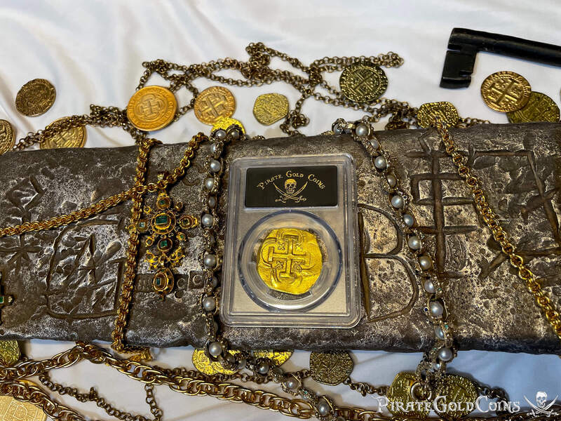 Spain 8 Escudos 1631-54 "Brute Style" NGC 55 49