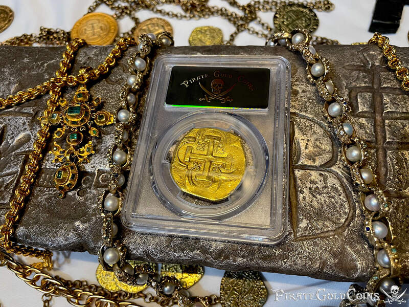 Spain 8 Escudos 1631-54 "Brute Style" NGC 55 50