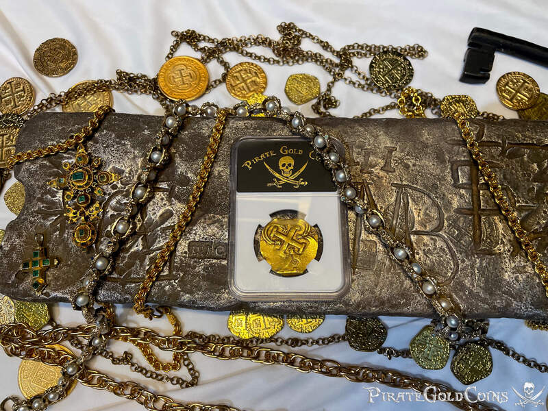 Spain 8 Escudos 1631-66 "Brute Style" NGC 55 12