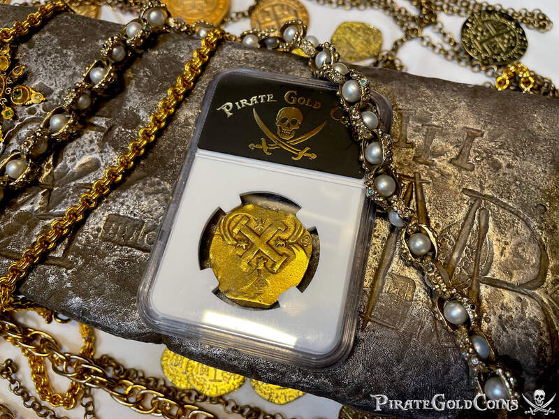 Spain 8 Escudos 1631-66 "Brute Style" NGC 55 14