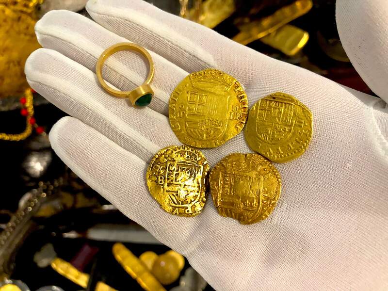 Spain 2 Escudos 1640-45 "Brute Style" RAW - to be Pendant 5