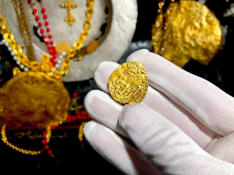 Spain 2 Escudos 1640-45 "Brute Style" RAW - to be Pendant 12