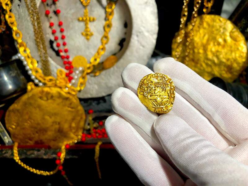 Spain 2 Escudos 1640-45 "Brute Style" RAW - to be Pendant 14