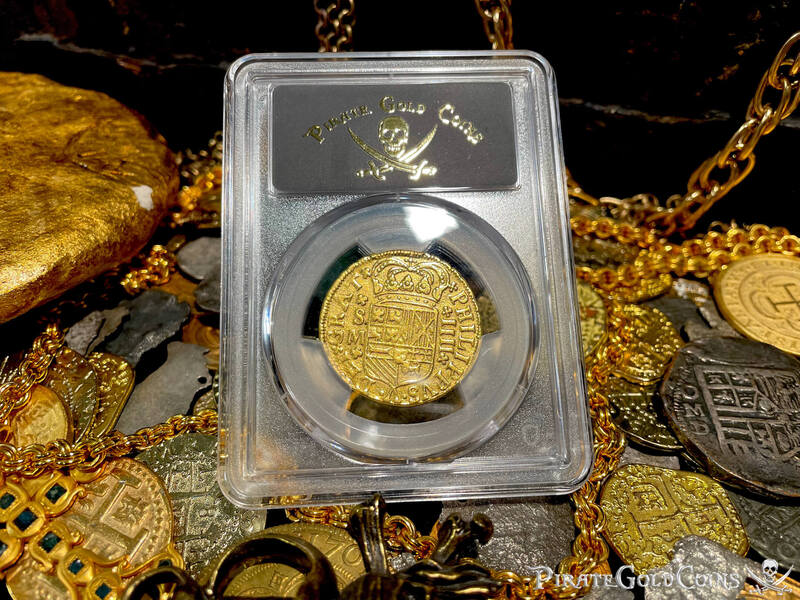 Spain 4 Escudos 1701 "Dated" PCGS XF 10