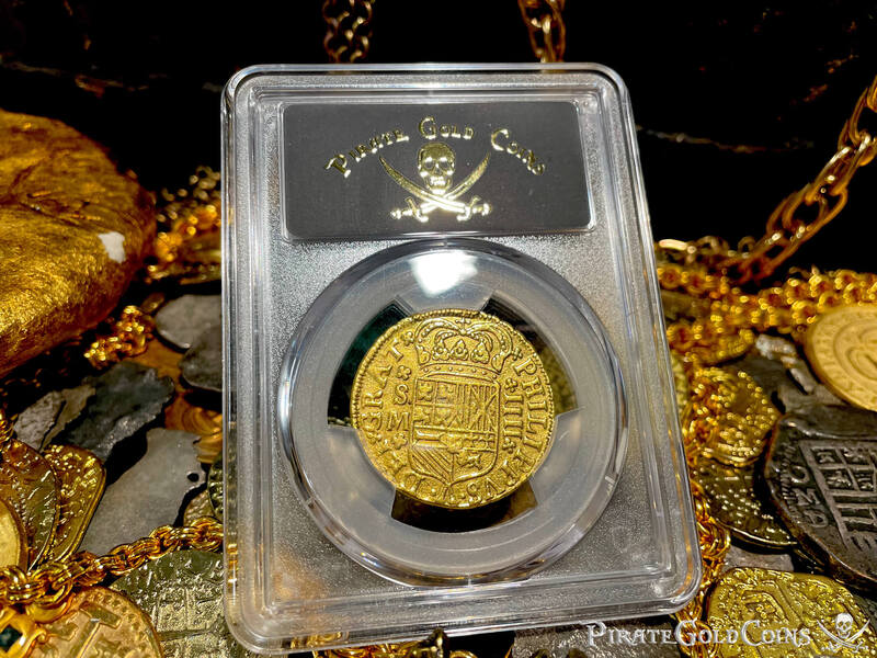 Spain 4 Escudos 1701 "Dated" PCGS XF 12