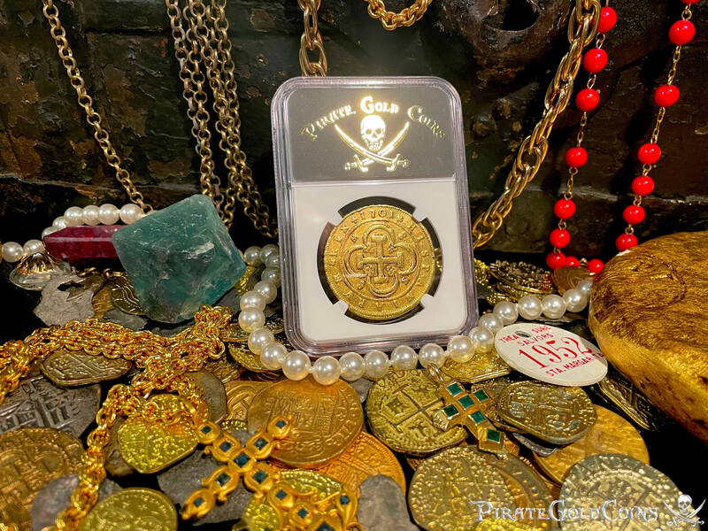 Spain 8 Escudos 1701 "1st Year Coin Type" NGC Dets 10