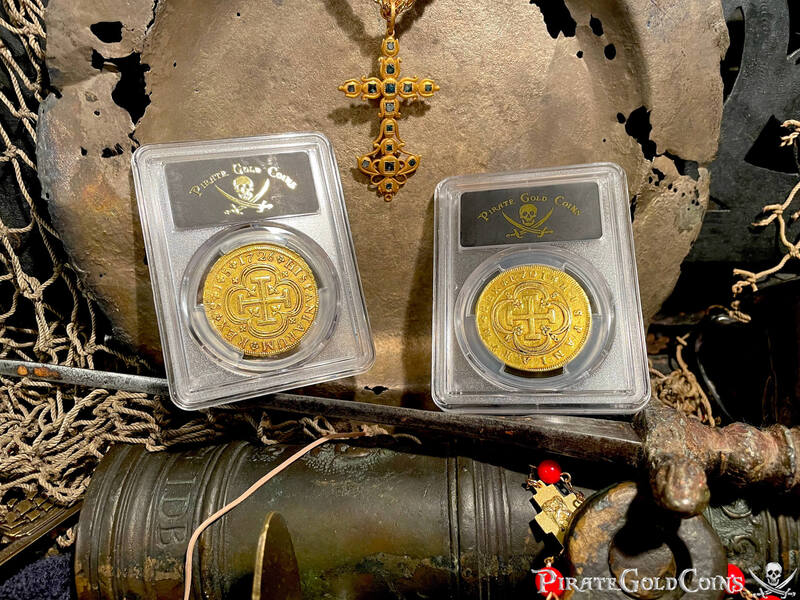 Spain 8 Escudos 1701 "Milled" PCGS VF 14