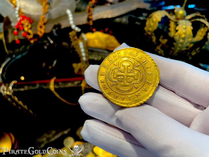 Spain 8 Escudos 1705 "Full Date" to be Pendant 27