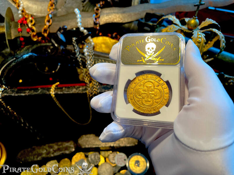 Spain 8 Escudos 1707 "Unique Only 1 Known!" NGC 53 12