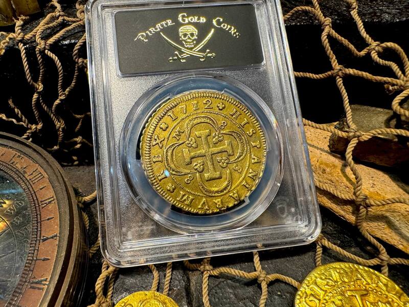 Spain 8 Escudos 1712 "Philip V" PCGS XF 6