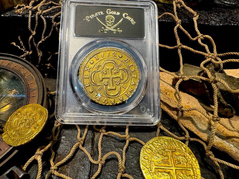 Spain 8 Escudos 1712 "Philip V" PCGS XF 8