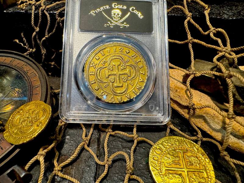 Spain 8 Escudos 1712 "Philip V" PCGS XF 14