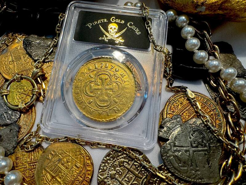 Spain 8 Escudos 1717 "Philip V" PCGS XF 2