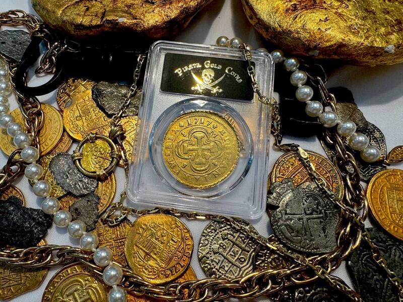 Spain 8 Escudos 1717 "Philip V" PCGS XF 5