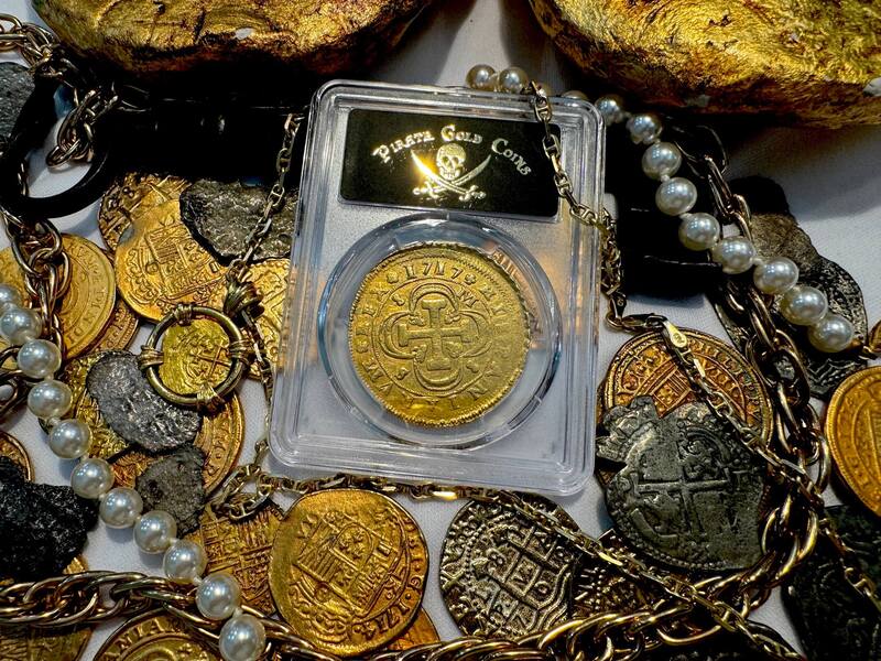 Spain 8 Escudos 1717 "Philip V" PCGS XF 6