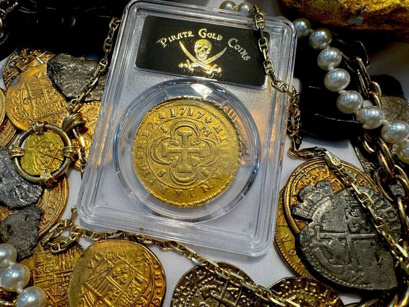 Spain 8 Escudos 1717 "Philip V" PCGS XF 8