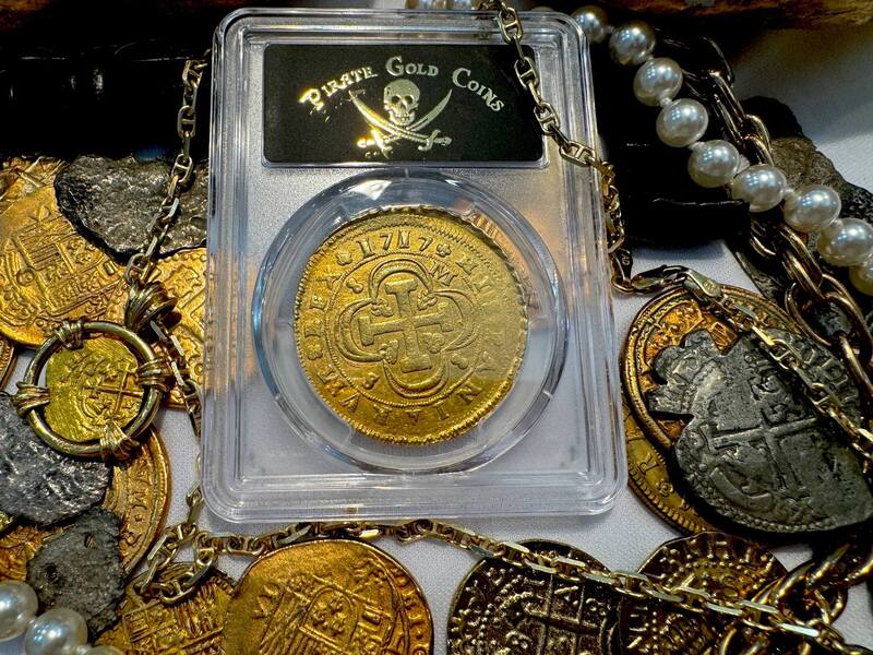 Spain 8 Escudos 1717 "Philip V" PCGS XF 9