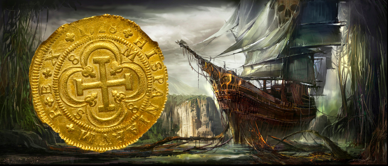 Spain  8 Escudos  1718  "Only 1 Known"  NGC 61  Gold Doubloon 14