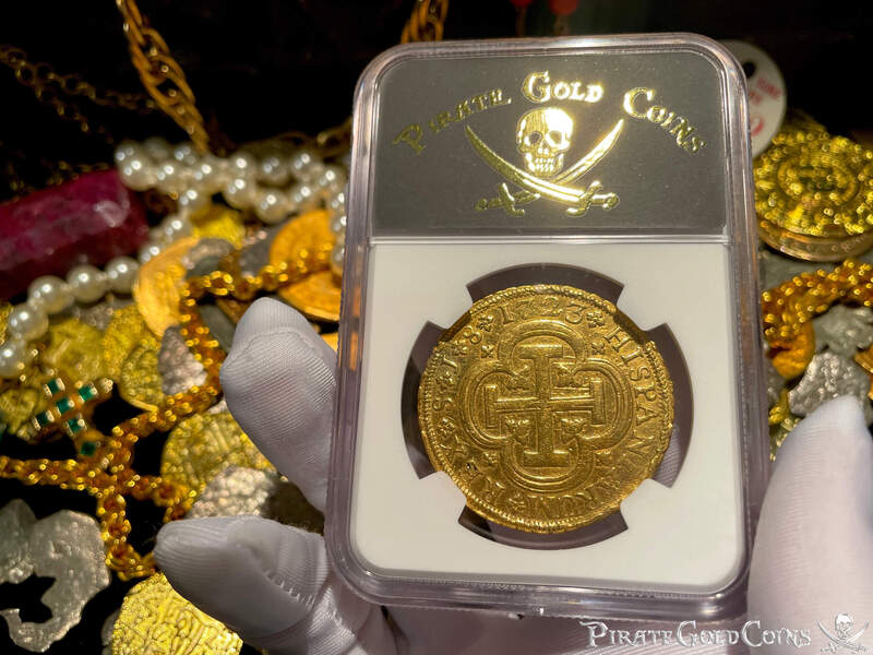 Spain 8 Escudos 1723 "Great Pendant" NGC XF 5