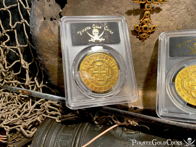 Spain 8 Escudos 1726 "Rare Date" NGC AU 12